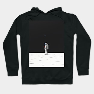 Alone astronaut in Space Hoodie